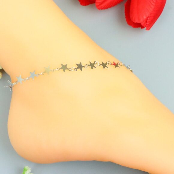 "Handmade Anklet – A Stylish Choice for Women, Thoughtful Gift Idea, EVCH1730 - Picture 2 of 10